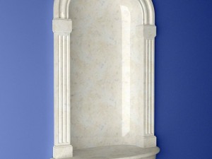 madison wall niche Modello 3D