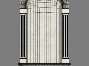 madison wall niche Modello 3D