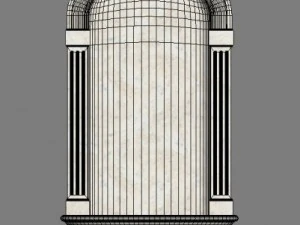 madison wall niche 3D Model