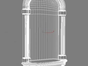 madison wall niche 3D Model