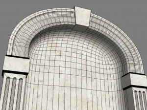 madison wall niche Modello 3D