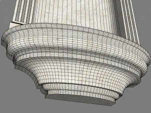 madison wall niche Modello 3D