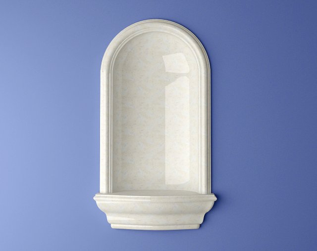 italia wall niche Modelo 3D .c4d .max .obj .3ds .fbx .stl .blend