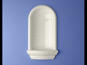 italia wall niche 3D Model