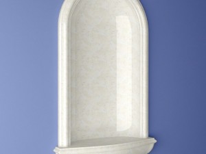 italia wall niche 3D Model