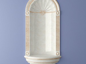 classic wall niche 8 3D Model