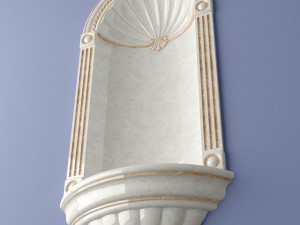 classic wall niche 8 3D Model