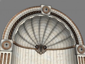 classic wall niche 8 3D Model