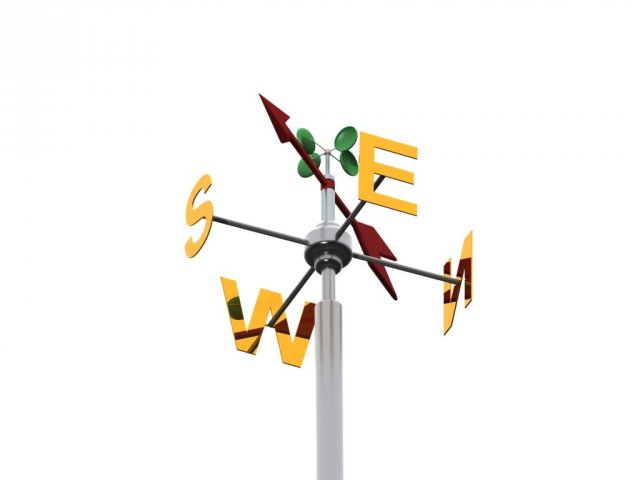 weathervane Modèle 3D .c4d .max .obj .3ds .fbx .stl .blend 
