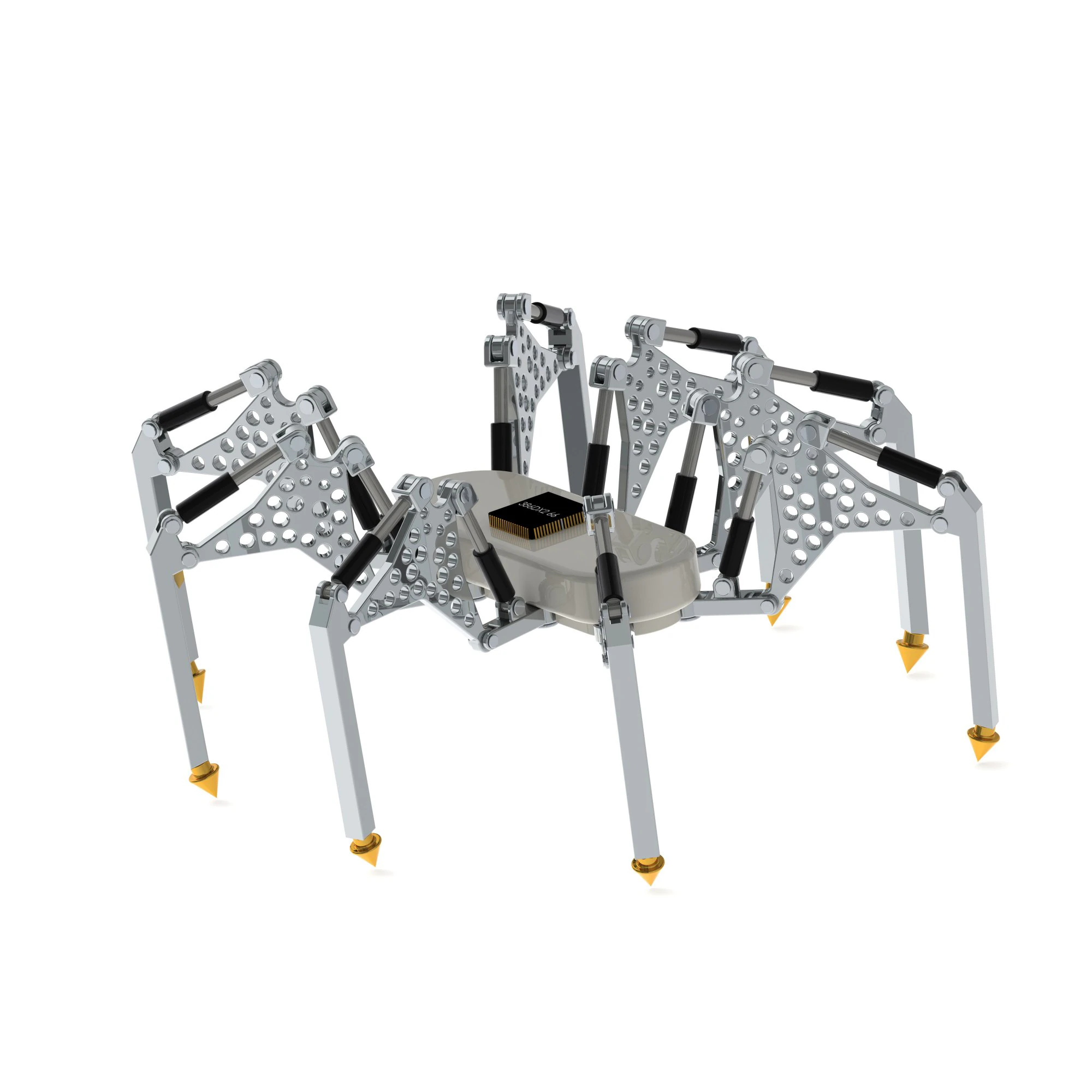 ara&ntilde;a robot Modelo de impresión 3D .c4d .max .obj .3ds .fbx .stl .blend 