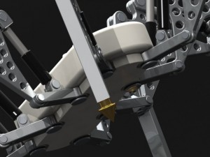 robot spider Model Cetak 3D