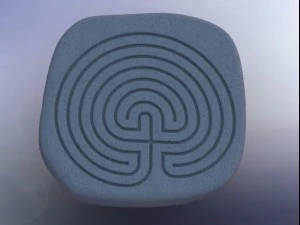 classic celtic maze 3D Model