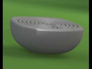 classic celtic maze 3D 模型