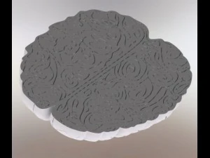 maze in the shape of the brain 3D Model