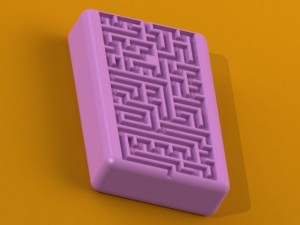 soap with a labyrinth Modèles 3D en vedette