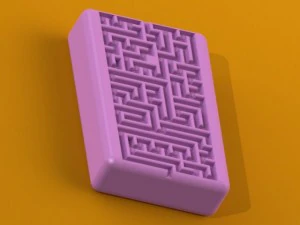 soap with a labyrinth 3D Print Model