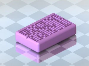 soap with a labyrinth 3D Print Model