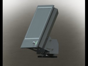 the display for military and industrial 3D Model