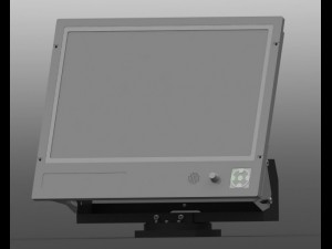 the display for military and industrial 3D Модель