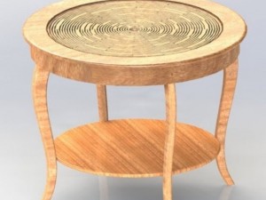 table with a labyrinth 3D Model