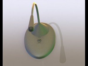 desktop microphone 3D Model