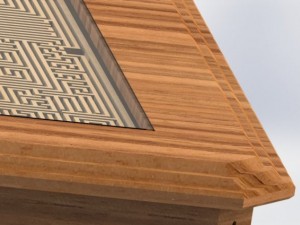 table with a labyrinth 2 3D Model
