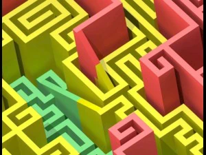 multilevel maze 3D Print Model