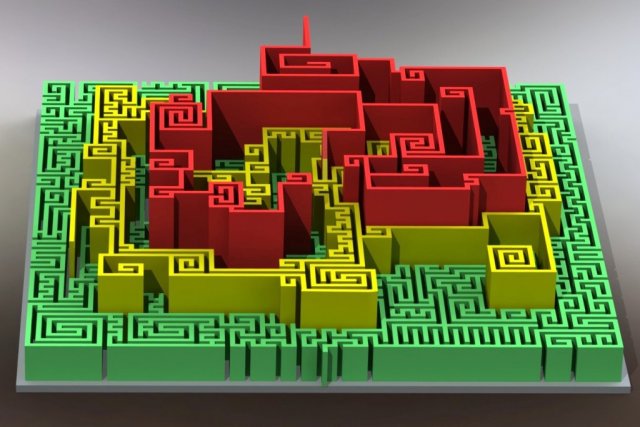 Download multilevel maze 3D Model