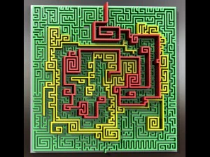 multilevel maze 3D Print Model