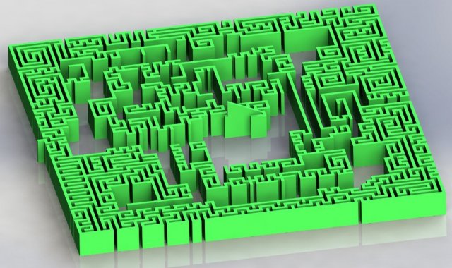 Download multilevel maze 3D Model