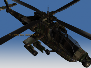 apache ah64 3D Модель