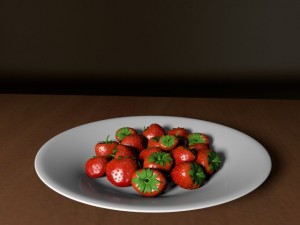 strawberry Modelo 3D
