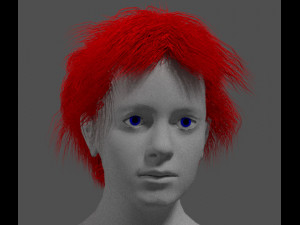 New girl Modello 3D