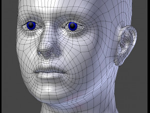 New girl Modello 3D