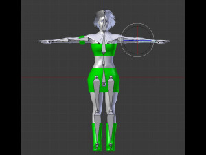New girl Modello 3D
