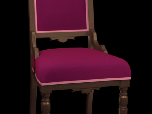 Antique chair 3D-Modell