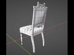 Antique chair Modelo 3D