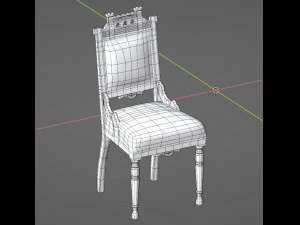 Antique chair 3D Model