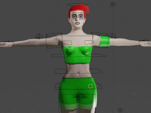 New Girl Plus 3D Model