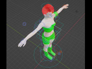 New Girl Plus 3D Model