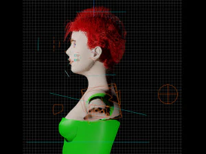 New Girl Plus 3D Model