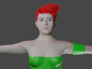 New Girl Plus 3D Model