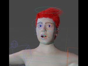 New Girl Plus 3D Model