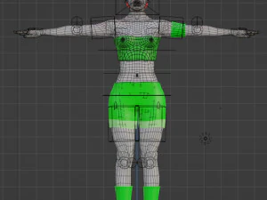 New Girl Plus 3D Model