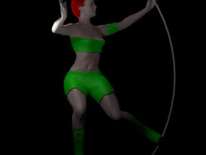 New Girl Plus 3D Model