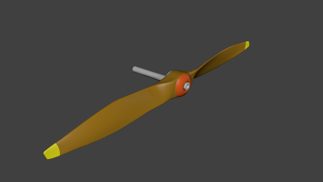 propeller 3Dモデル .c4d .max .obj .3ds .fbx .stl .blend 