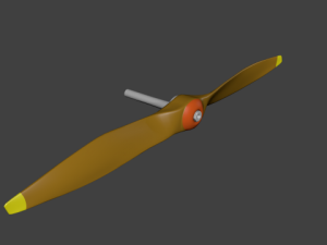 propeller 3D-Modell