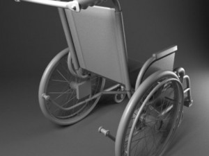 wheelchair 3D Model