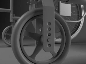 車椅子 3Dモデル