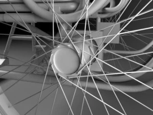 車椅子 3Dモデル